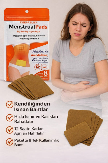 Regl Isı Bandı - Regl Kramp Ağrılarınızı Azaltın !